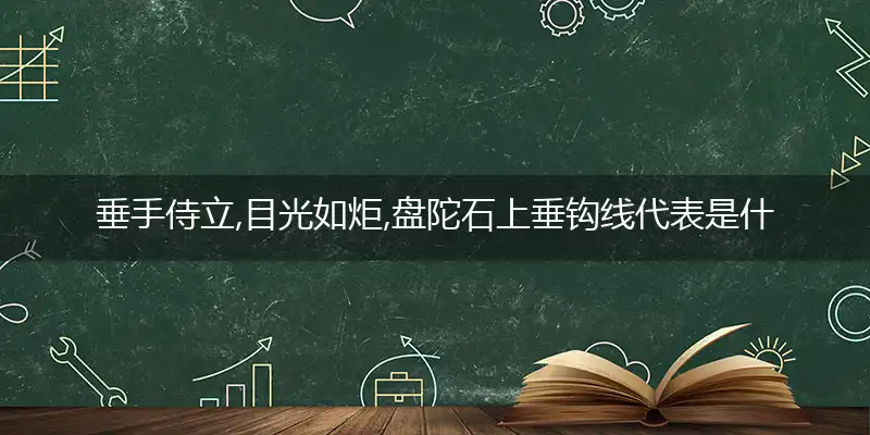 垂手侍立,目光如炬,盘陀石上垂钩线代表是什么生肖释义完美解释